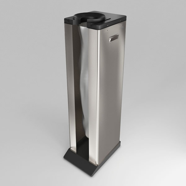 Single Umbrella Wrapper Machine For Long Umbrellas White Light Display